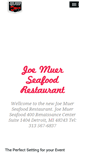 Mobile Screenshot of joemuerseafood.com